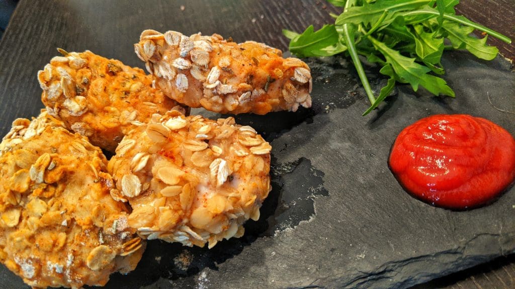 Ricetta fit nugget di pollo a basso contenuto di grassi e carboidrati