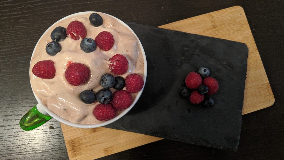 Come fare un gelato proteico a casa