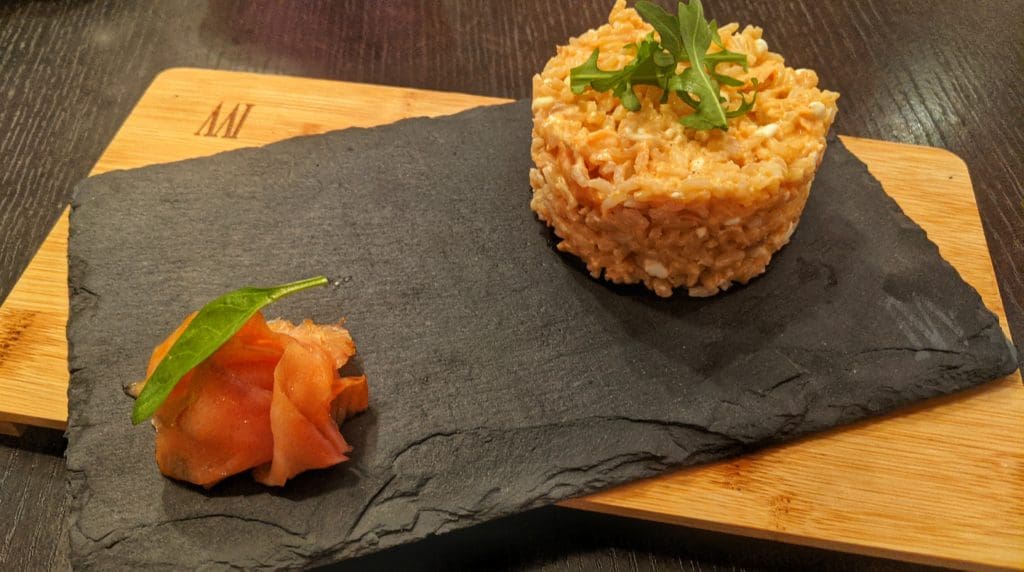 Risotto fit con salmone e rucola low fat