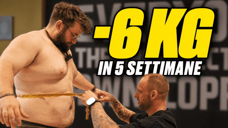 -6 kg in 5 settimane (ma per 14 giorni la bilancia non si è mossa): il mio primo check